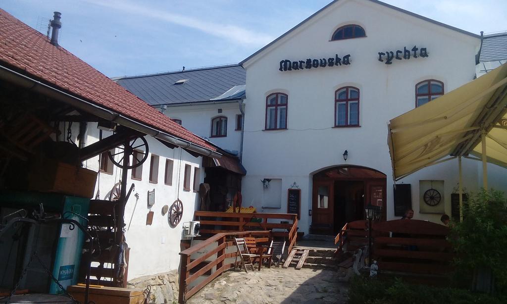 Hotel Maršovská Rychta Nove Mesto na Morave Exterior foto